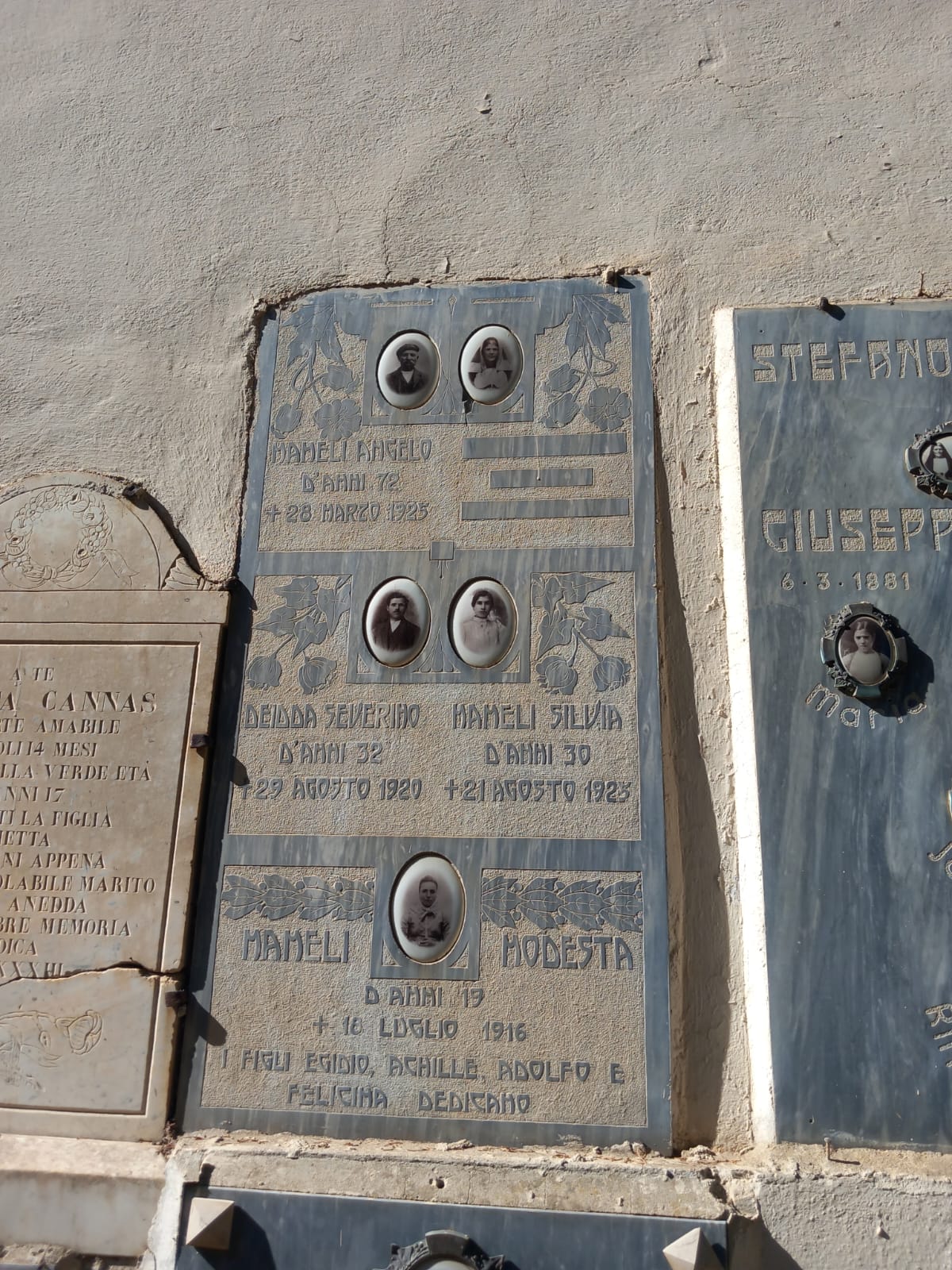 Cimitero e servizi cimiteriali