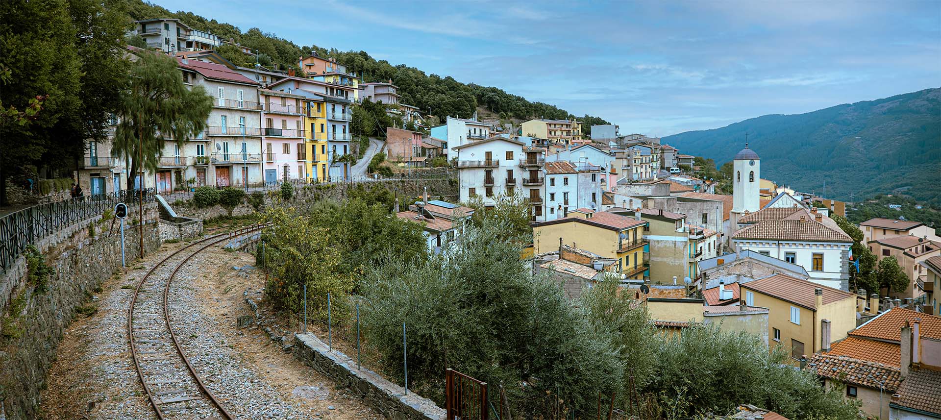 Veduta panoramica di Seui