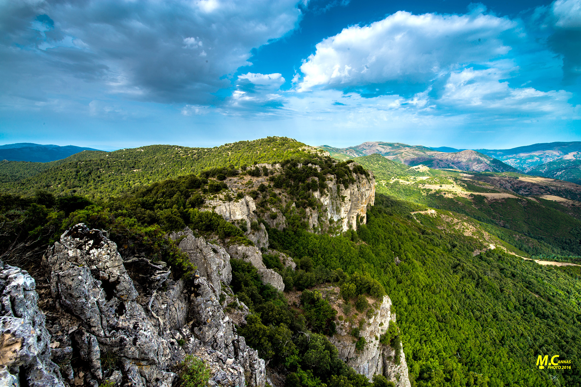 Parco del Montarbu, veduta panoramica